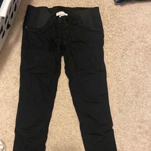 Black maternity pants